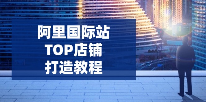 阿里国际站TOP店铺打造教程：涵盖平台到高阶，解决运营难题，提升询盘-知行创·网创