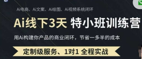AI实操培训第20-21期线下，0基础保姆级教程，3月最新整理，企业获客、降本增效、打造超级个体-知行创·网创