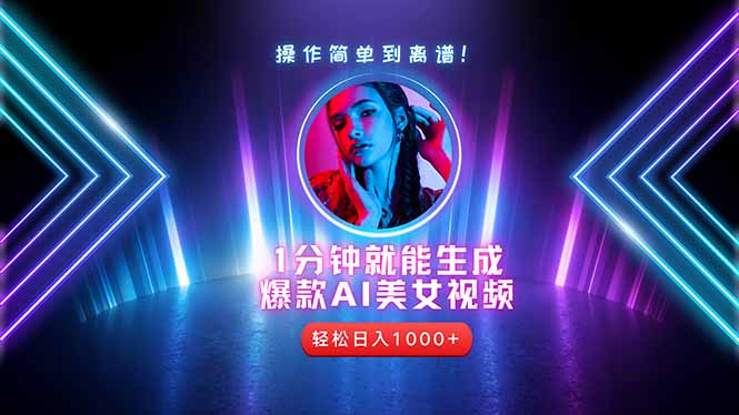 2025年最强副业：用AI做短视频，从零开始打造爆款账号！-中创网-中创网-知行创·网创