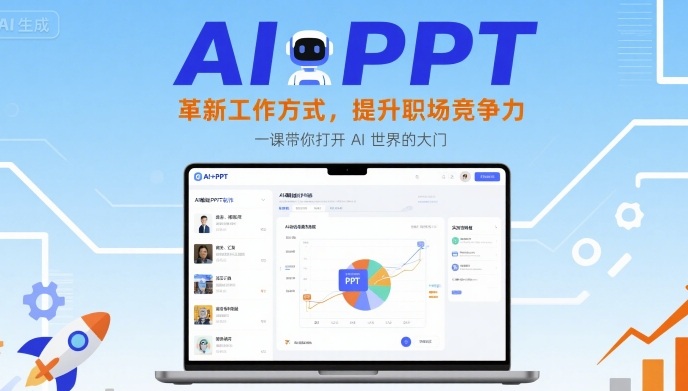 AI+PPT：革新工作方式，提升职场竞争力，一课带你打开 AI 世界的大门-知行创·网创