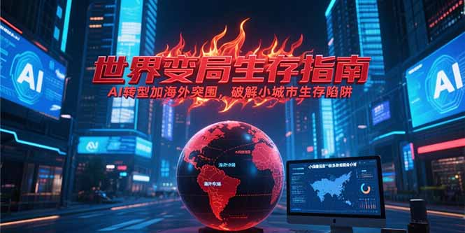 付费文章《世界变局生存指南，AI转型加海外突围，破解小城市生存陷阱》-知行创·网创