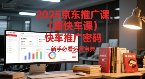 2025京东推广课(原快车课)解锁京东快车推广密码，新手必看运营宝典-知行创·网创