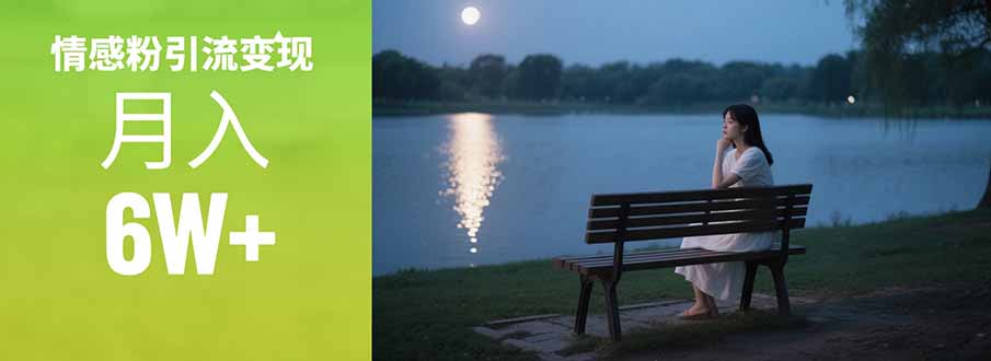 情感粉引流变现实操课：单月变现6w+，情感粉引流变现实操课-知行创·网创