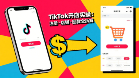 大熊跨境·TikTok从开店到投流的进阶课-知行创·网创