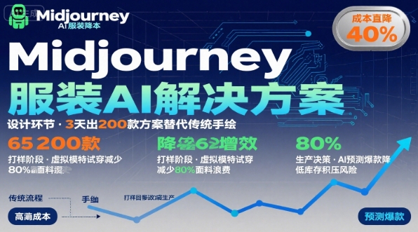 AI在服装领域的运用，使用midjourney做服装辅助企业降低成本-知行创·网创