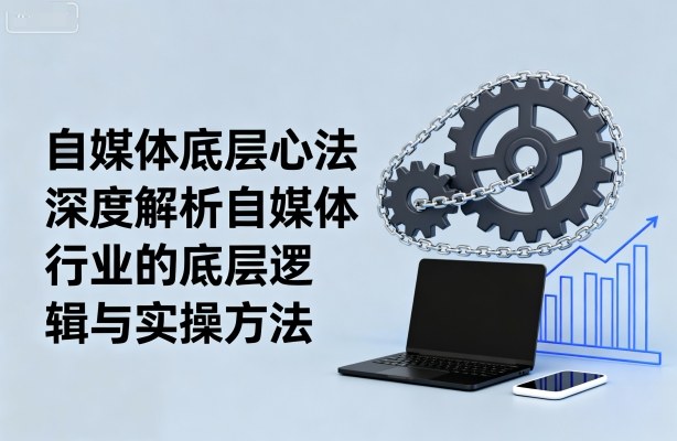 自媒体底层心法，深度解析自媒体行业的底层逻辑与实操方法-知行创·网创