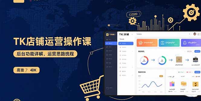 TK店铺运营实操课：后台功能详解，商品上架流程，运营思路拆解-知行创·网创