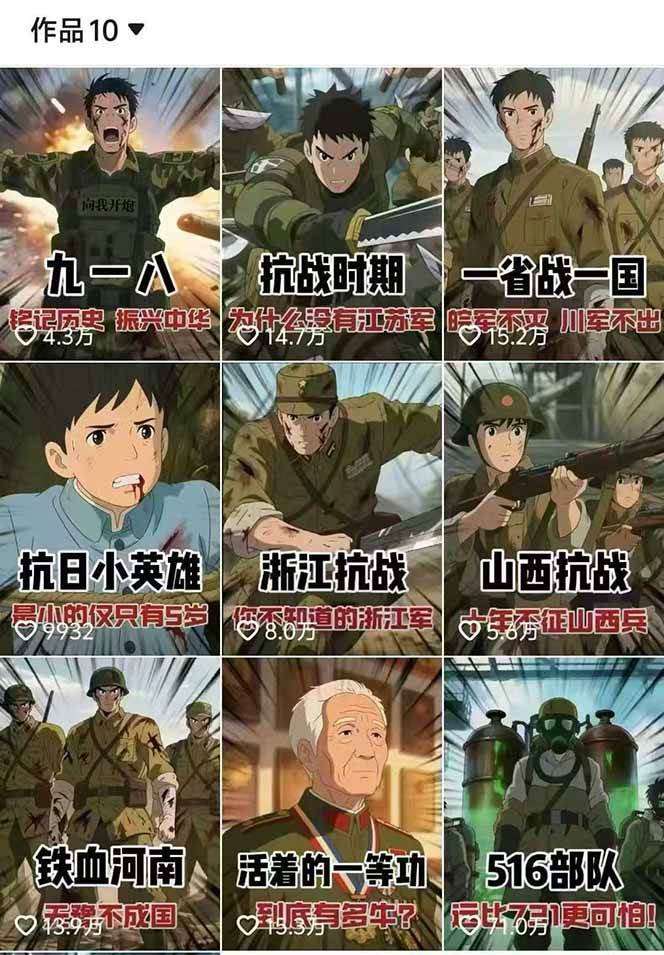 图片[2]-动漫历史类视频制作全流程，学文案撰写、分镜提示词，掌握动漫图生成+抠图配音剪辑-知行创·网创